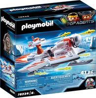 PLAYMOBIL Top Agent Spy Team zweefvliegtuig (70234)