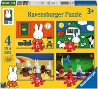 Ravensburger Nijntjes 65e Verjaardag 4 in 1 Puzzel