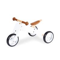 Driewieler Mini Charlie wit / natuur - Wit