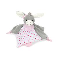 Sterntaler Knuffeldoek S, Ezel Emmi Girl - Roze/lichtroze