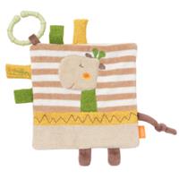 baby Fehn Knistertuch Giraffe mit Ring Loopy & Lotta