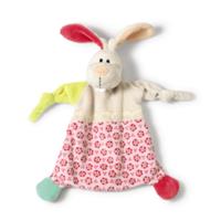 NICI GmbH NICI 39243 - My First Nici, Schmusetuch Hase, 25x25 cm, Kuscheltier