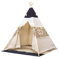 Bino Speeltent Tipi - Kleurrijk