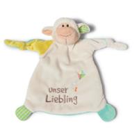 NICI My First NICI Schmusetuch Lamm unser Liebling 25 x 25 cm