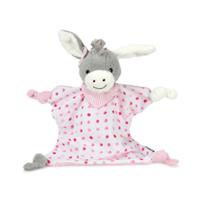 Sterntaler Knuffeldoek M, Ezel Emmi Girl - Roze/lichtroze