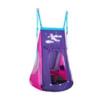 Hudora Nestschommel Pony met Tent LED