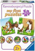 Ravensburger Dierenfamilies op de Boerderij Puzzel (9x2 stukjes)