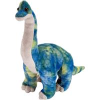 Pluche blauwe Brachiosaurus dinosaurus knuffel mega 25 cm Blauw