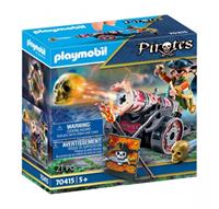 PLAYMOBIL Pirates: Piraat met kanon (70415)