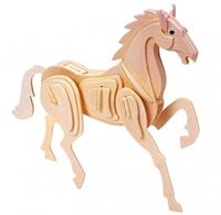 Gepetto's Workshop 3D puzzel van hout paard 27 cm
