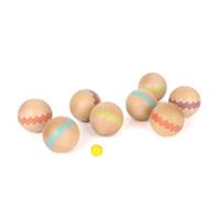 Small Foot Jeu De Boules Set Hout 6 Cm 9-delig