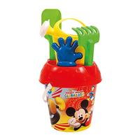 Disney Mickey Mouse strand/zandbak speelgoed emmer set Multi