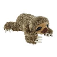 Pluche bruine luiaard knuffel 25 cm speelgoed -