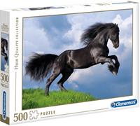 Clementoni legpuzzel Fries Paard 500 stukjes