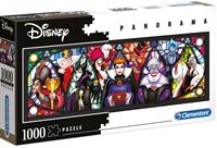 Clementoni legpuzzel Disney Panorama slechterikken 1000 stukjes