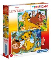 Clementoni Puzzel The Lion King, 2x60st.