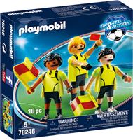 PLAYMOBIL 70246 - Sports & Action - Spielfiguren, 3er-Pack, Schiedsrichter-Team