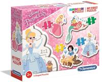 Clementoni - Disney Princess Disney Princess 3+6+9+12 stukjes