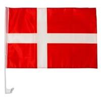 Denemarken Autoraam Vlag - Rood/Wit