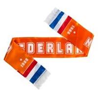 merchandise Holland Satin Fanschal - Orange/Rot/Blau/Weiß