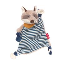 sigikid Snuffeldoek wasbeer, blauw