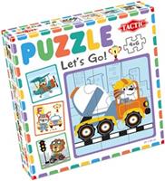 Tactic My First Puzzle - Let's Go! (4x6 stukjes)