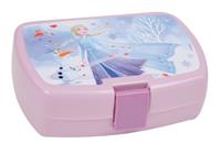 Disney Frozen broodtrommel meisjes 6,5 x 17 x 13 cm roze/multicolor