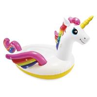 Intex Mega Einhorn Wasserspielzeug Badeinsel 287x193 cm ( 57291EU ) Vinyl aufblasbar