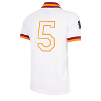AS Roma Retro Shirt Uit 1980-1981 + Nummer 5