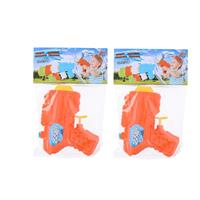 20x Mini waterpistolen/waterpistool oranje van 12 cm kinderspeelgoed Oranje