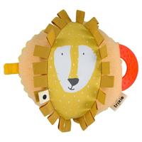 trixie speelbal Mr. Lion 18 x 20 cm katoen/polyester geel