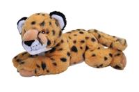 Wild Republic knuffel jachtluipaard Ecokins junior 30 cm pluche geel