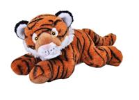 knuffel tijger Ecokins junior 30 cm pluche oranje