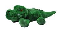 knuffel alligator Ecokins junior 30 cm pluche groen