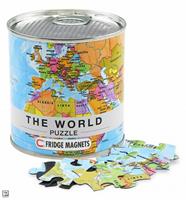 Channel Distribution magneetpuzzel World Puzzle 33 x 23 cm 100 stukjes