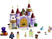 LEGO Konstruktionsspielsteine Belles winterliches Schloss (43180), LEGO Princess™, Kunststoff, (238-tlg.)