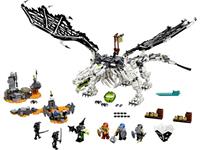 LEGO Konstruktionsspielsteine Drache des Totenkopfmagiers (71721), LEGO NINJAGO, Kunststoff, (1016-tlg.)