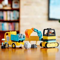 LEGO DUPLO Town: Truck and Tracked Excavator (10931)