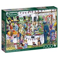 Falcon puzzel The Village Show 37 x 27 cm karton 1000 stukjes