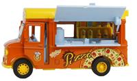 foodtruck pizza junior 11 cm oranje/geel 2 delig