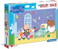 Clementoni Maxi Puzzel Peppa Pig, 104st.