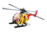 Hubschrauber Junior 25,1 Cm Rot/gelb 100-teilig