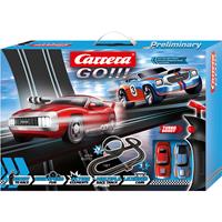 Go!!! Racebaan + 2 Auto's met Licht 490 cm