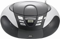 SCD-37 USB Draagbare Radio/CD-speler Zilver