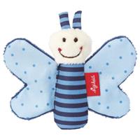 sigikid Greifring Knister-Schmetterling blau Red Stars Collection