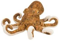 Wild Republic Pluche dieren knuffels Octopus/inktvis van 30 cm -