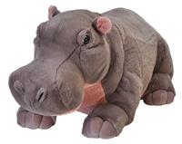 Wild Republic Pluche nijlpaard grote dierenknuffel 76 cm -