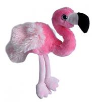 Wild Republic Pluche dieren knuffels Flamingo van 18 cm -