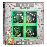 Eureka 3D Puzzle breinbrekerset Junior Metal 4 delig groen