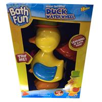 Basic Bath Fun Bad-Speeltje Eend met Waterrad